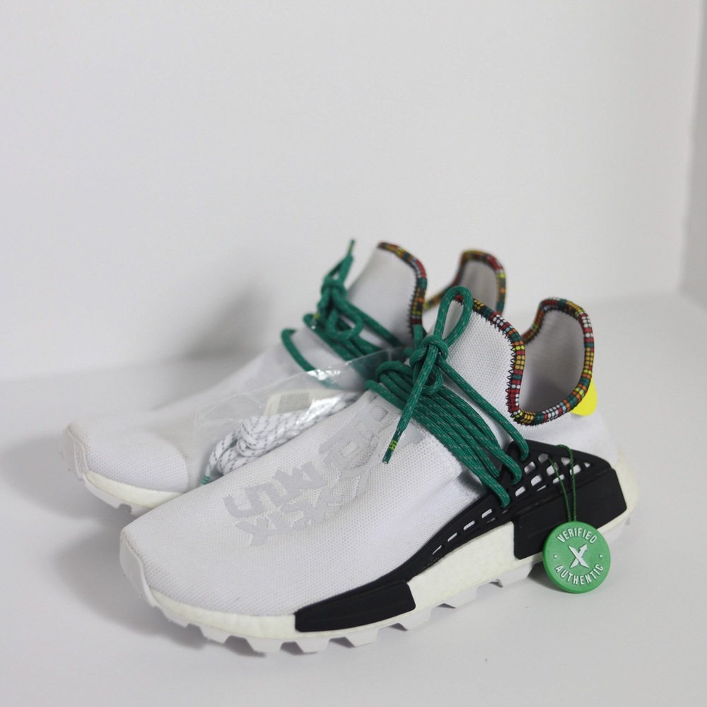 Adidas NMD Human Racer White Stock X Deadstock